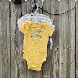 Koala Kids Yellow Adventure Bodysuit